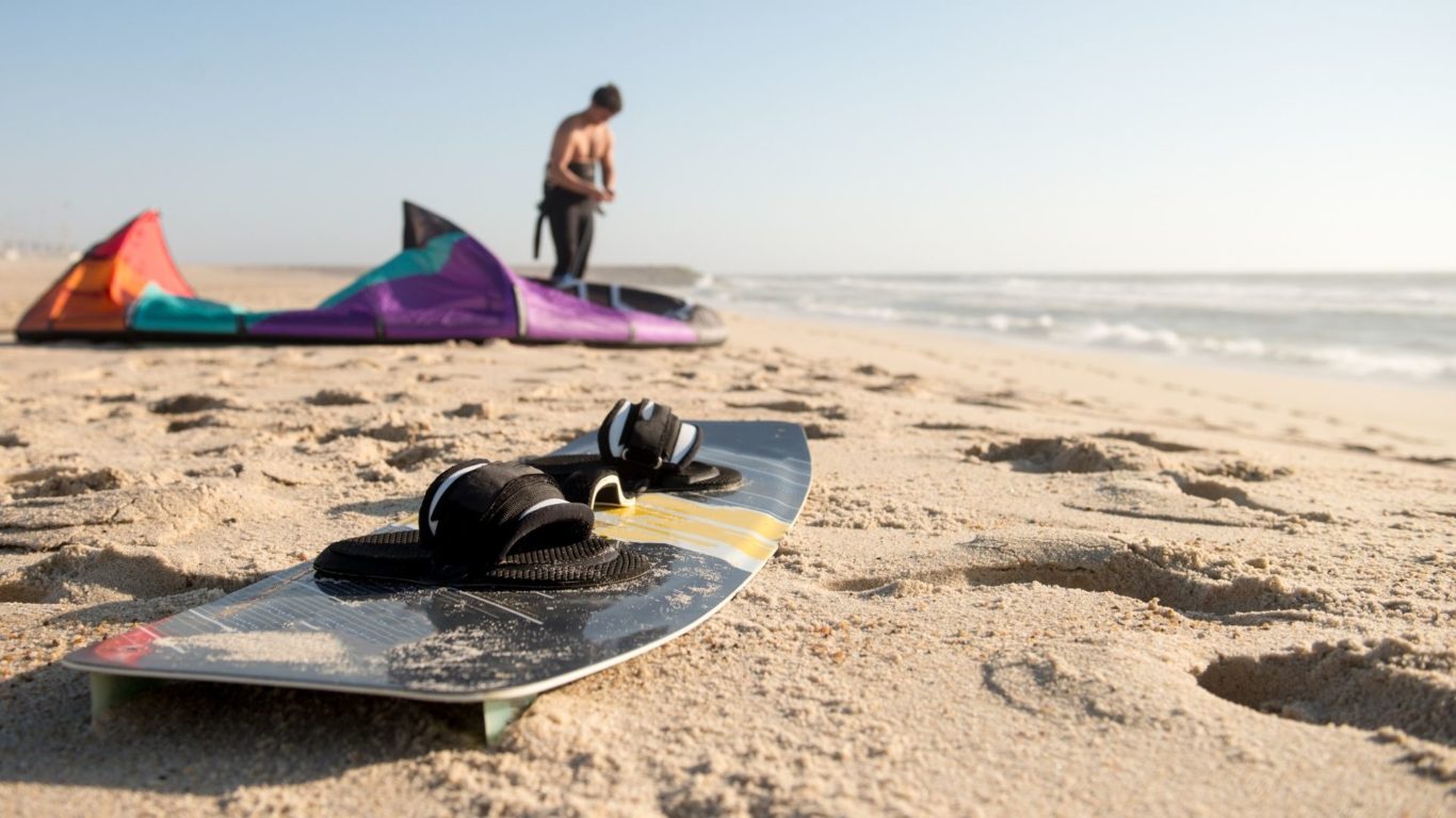 Kitesurfing
