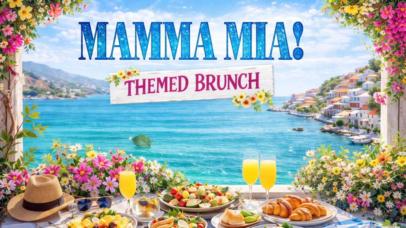 Mediterranean brunch under the sun
