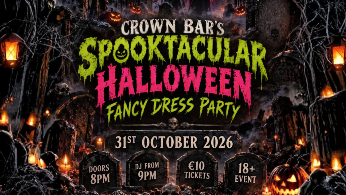 Crown Bar Halloween Party WEB BANNER
